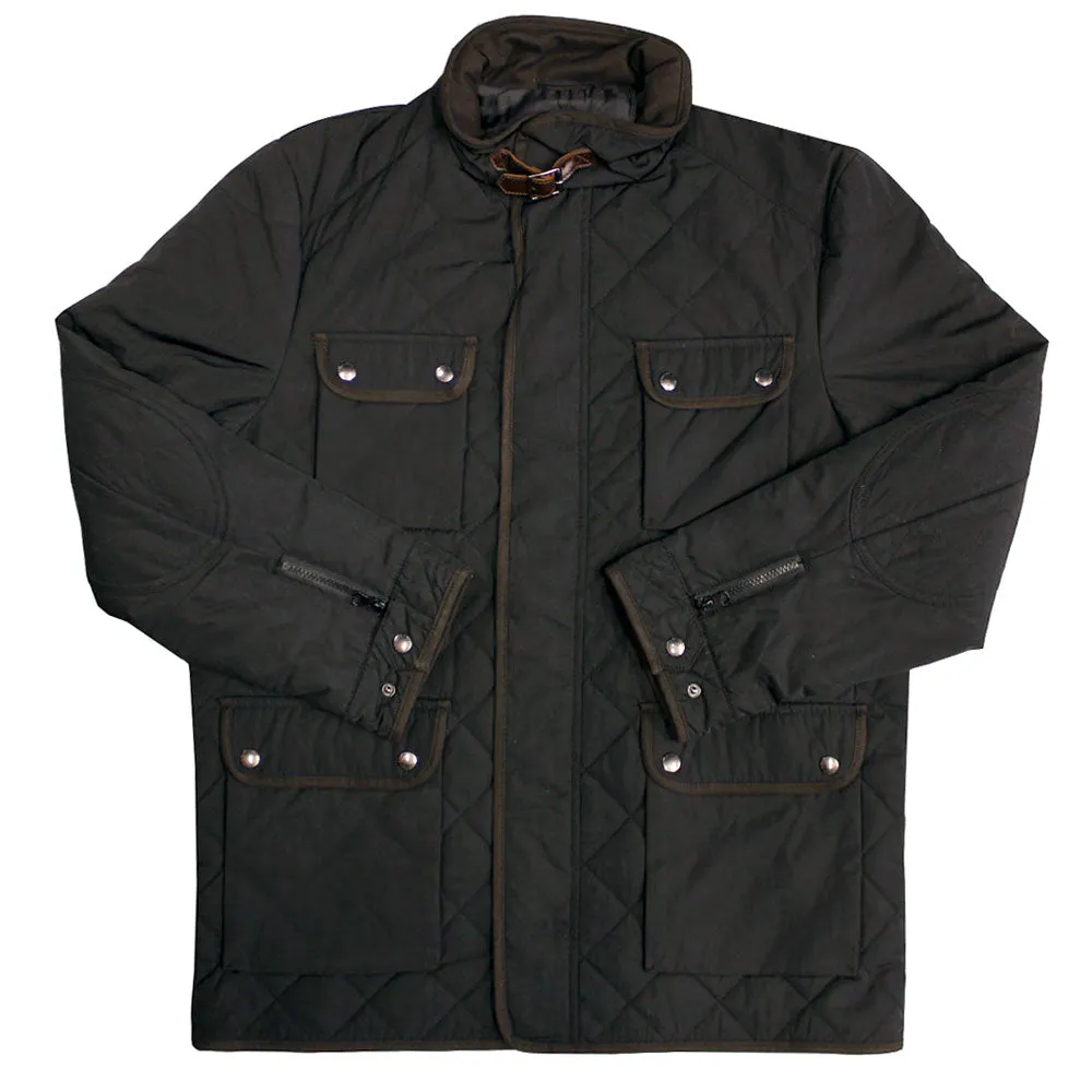 Benvenuto Fergus Quilted Jacket Black