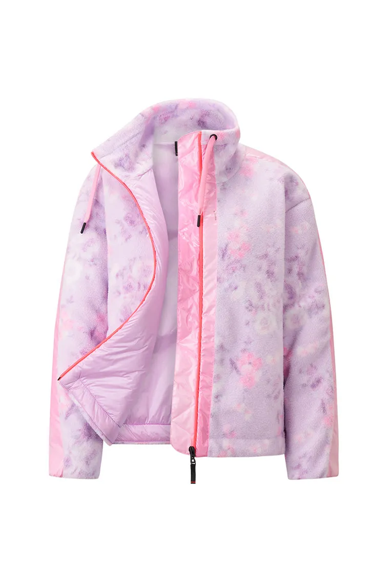 BOGNER FIRE ICE x LoveShackFancy Ninetta Fleece Jacket - HIBISCUS