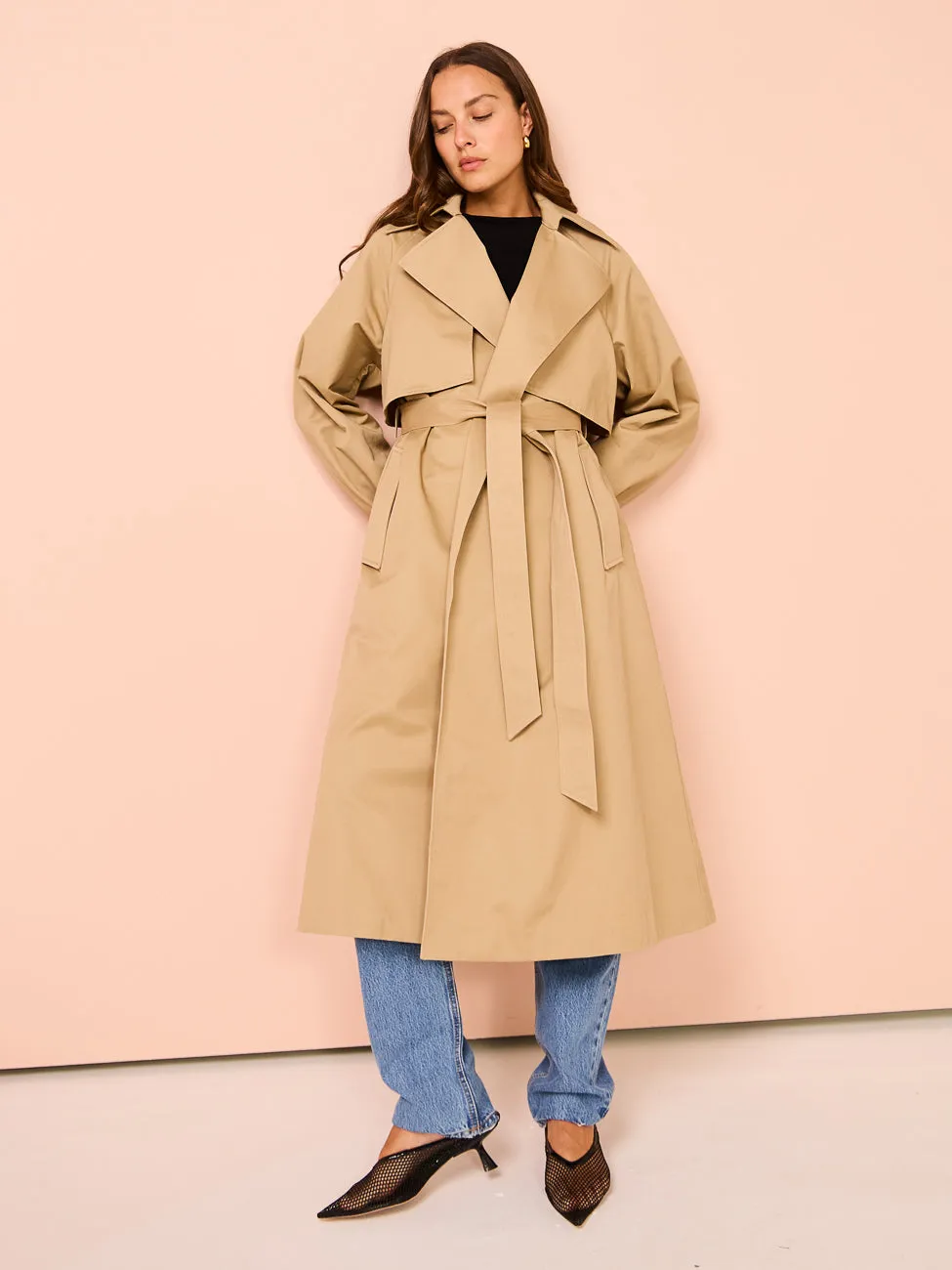 Camilla and Marc Mika Trench Coat in Fawn