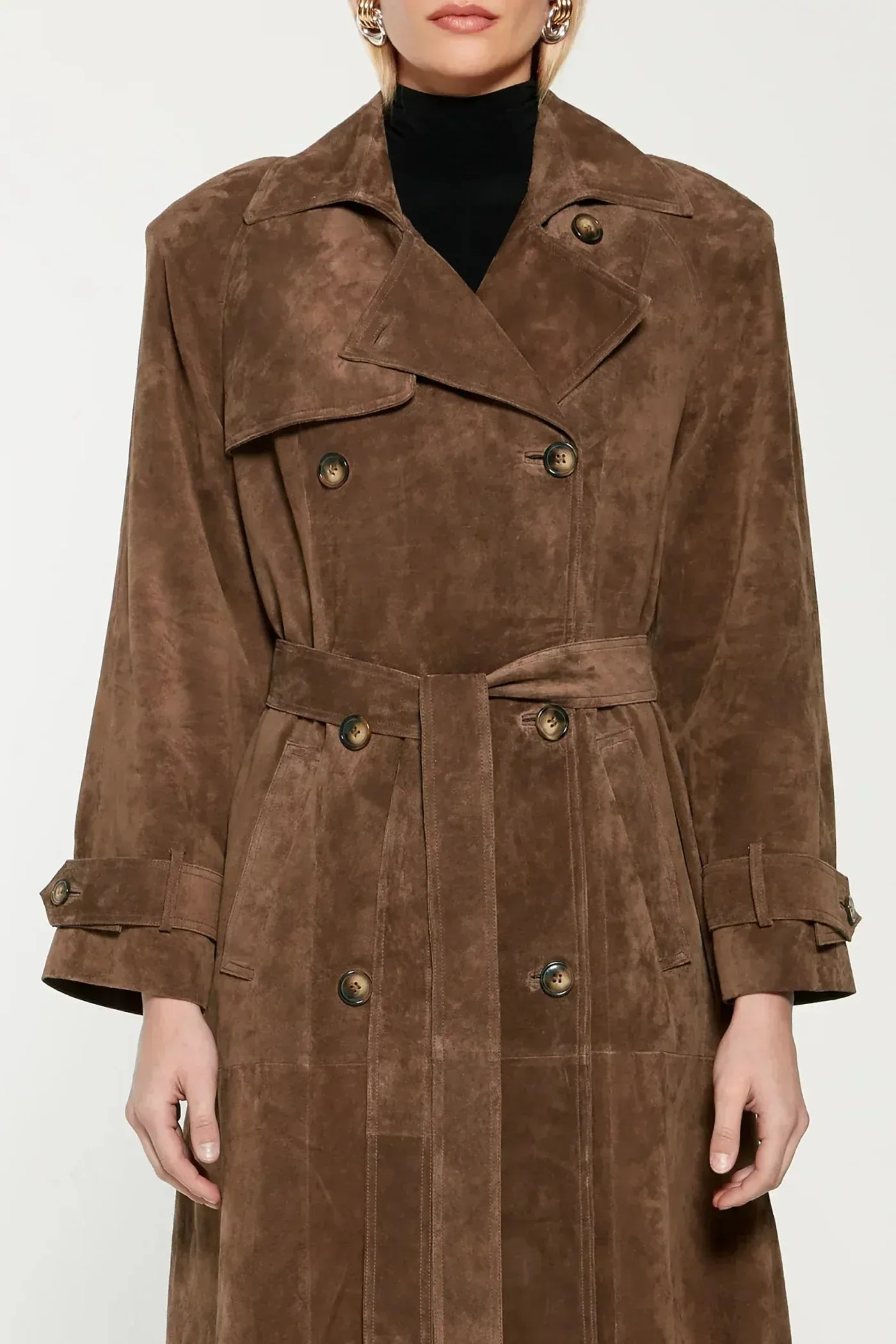 CHANTAL™ - Classic Belted Trench Coat