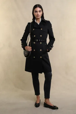 Gatcombe Trench Coat (Black)