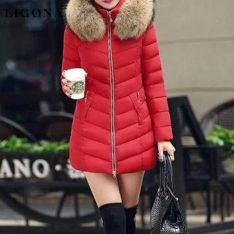 High Quality Winter Down Jacket Women Long Coat Warm Clothes