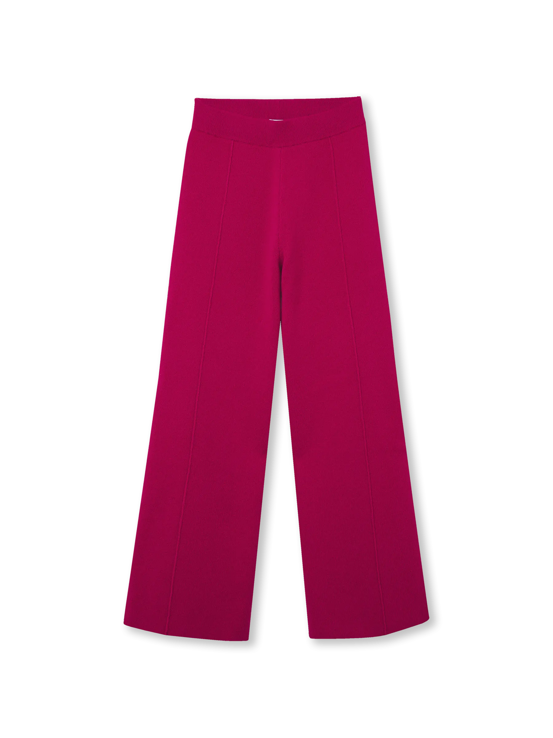 Knitted Pants | fuxia