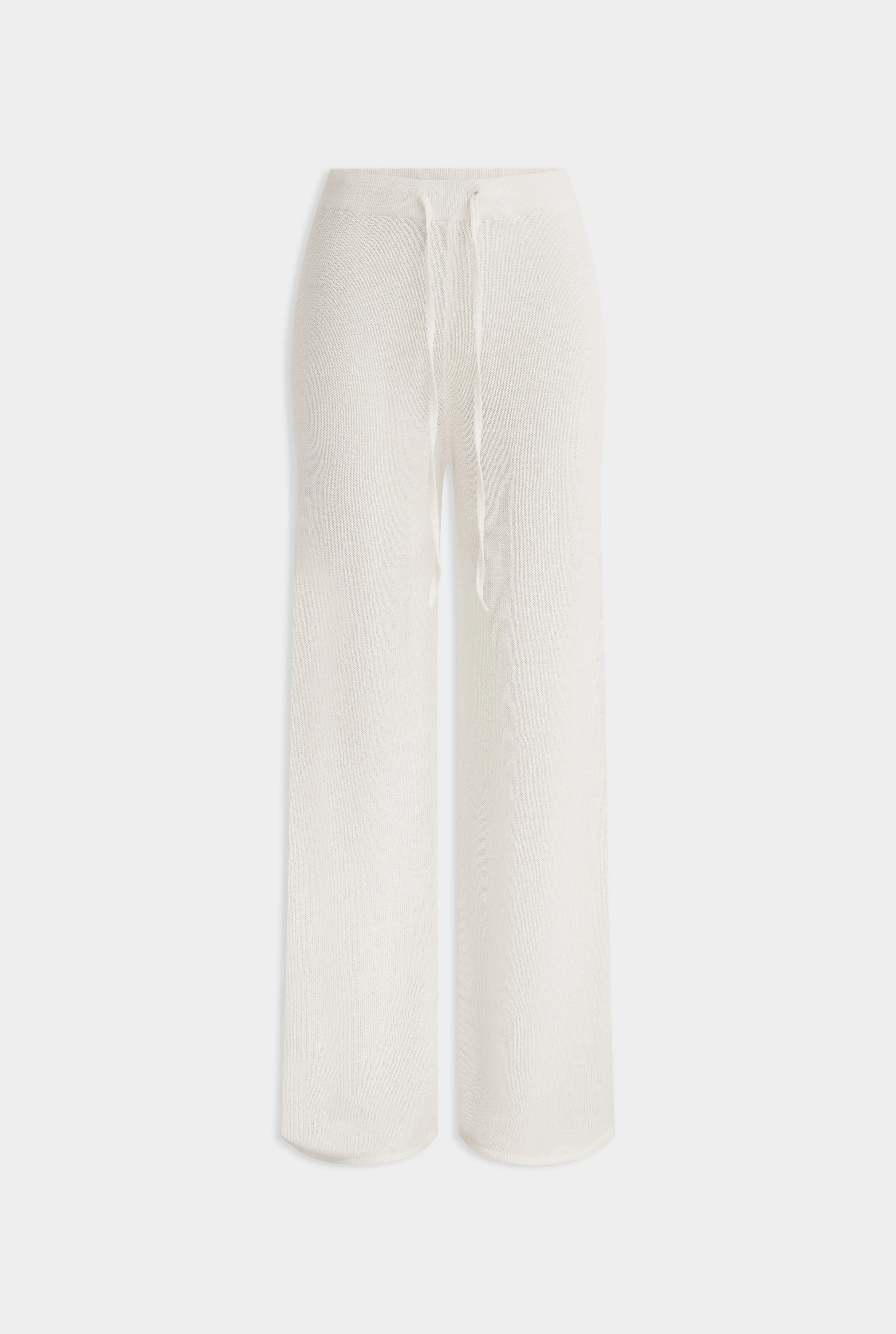 Linen Knitted Pant 2.0 - Off White