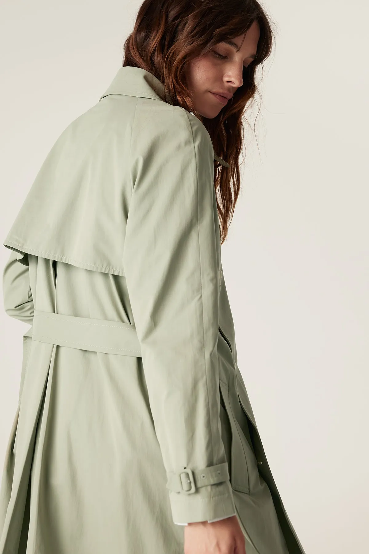 Luna Trench - Sage Green