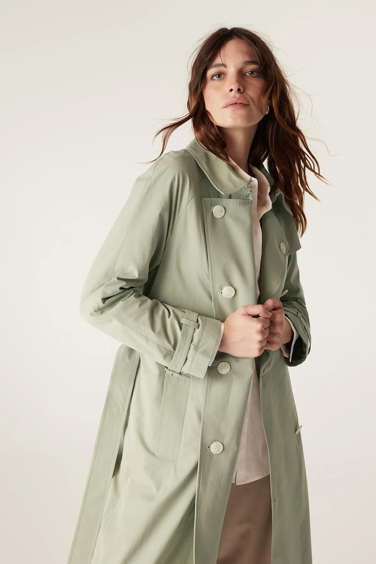 Luna Trench - Sage Green