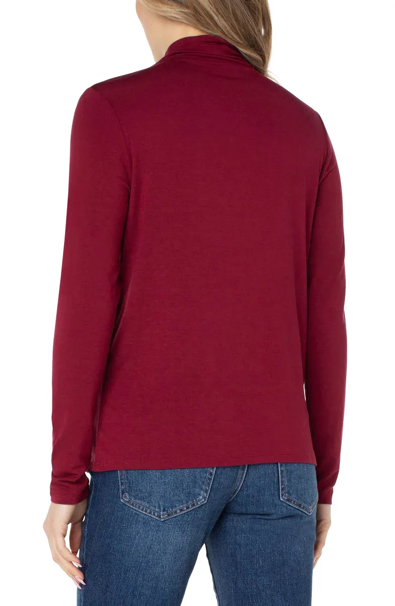 Mock Neck Pullover