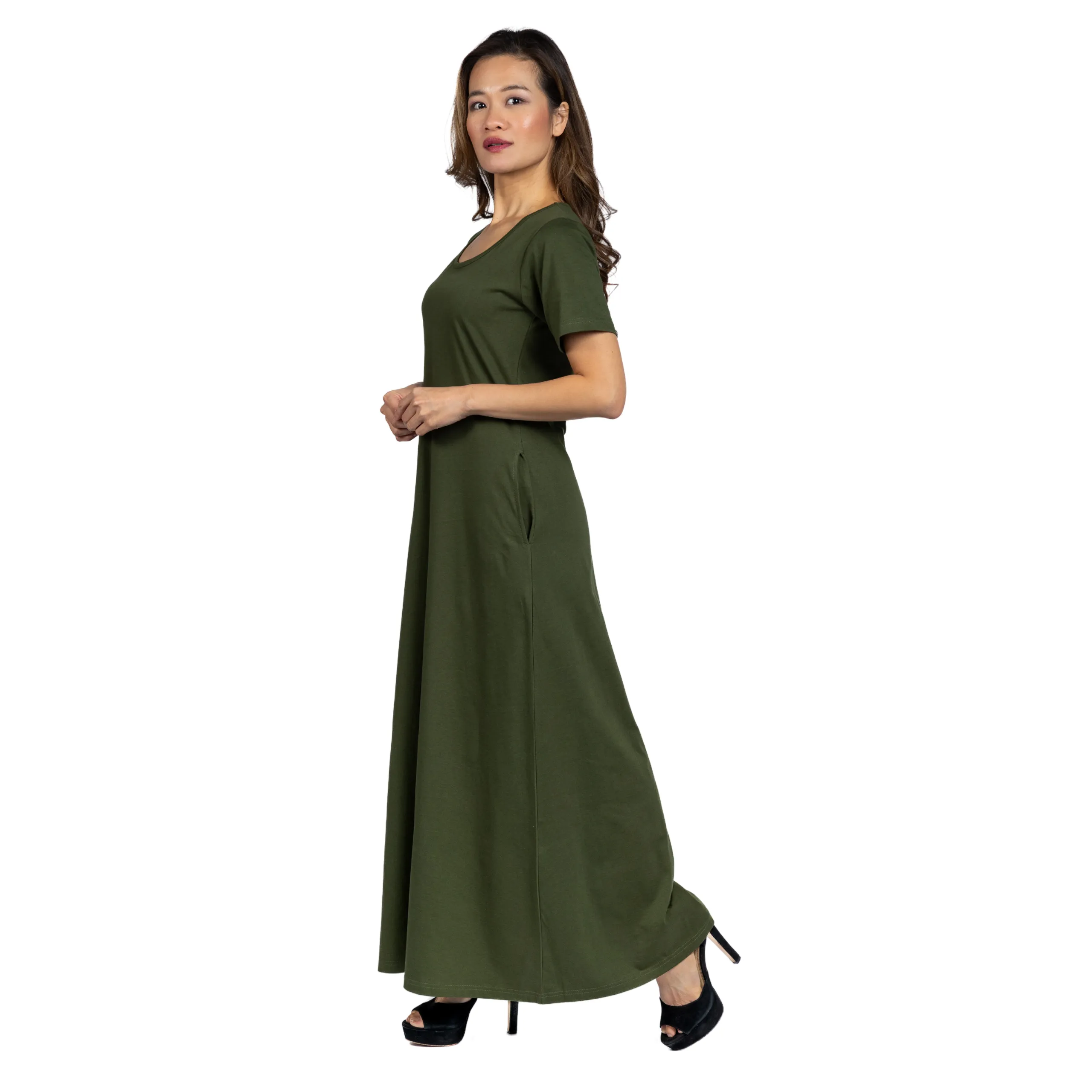 Olive Maxi Dress