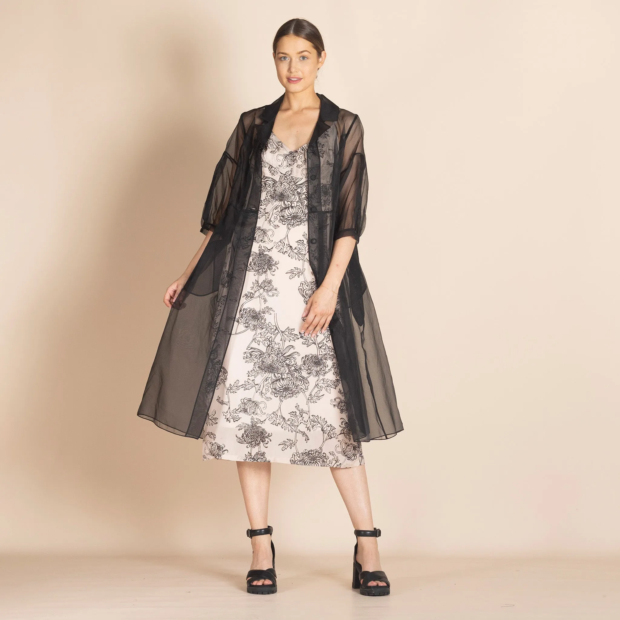 organza trench