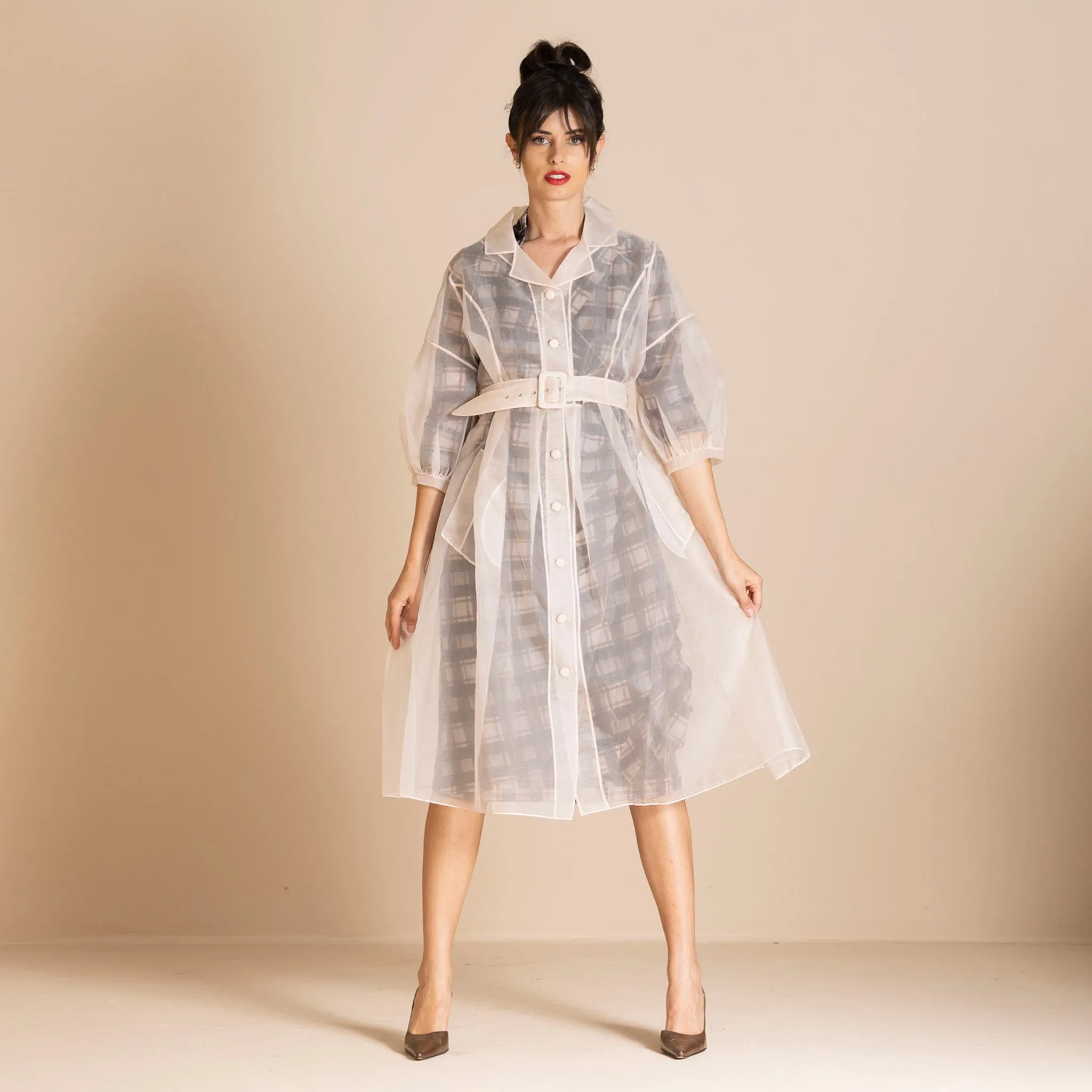 organza trench