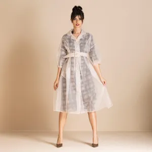 organza trench