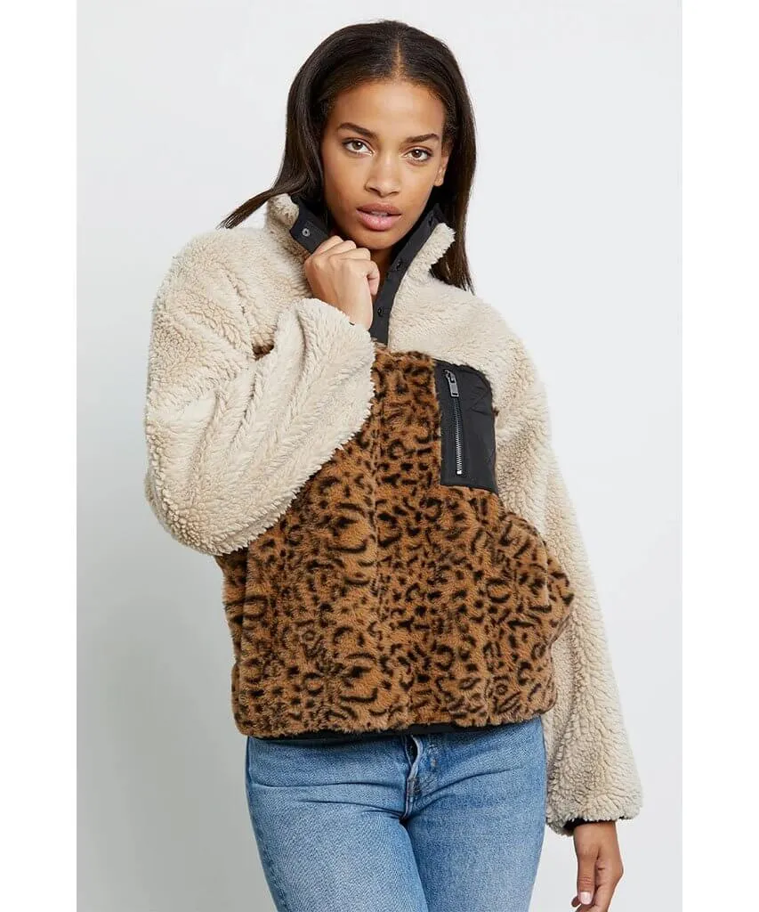 Saga Cream Leopard Mix