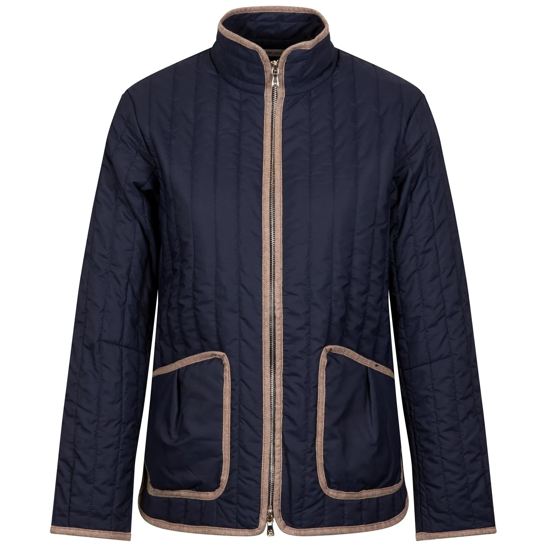 Womens Pippin Quilted Travel Jacket Navy - AW24