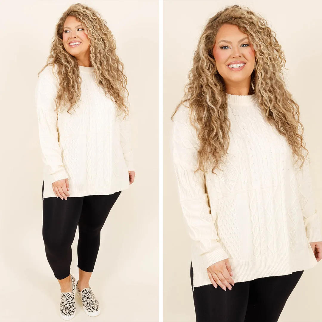 Wooly Wonder Sweater, Cream