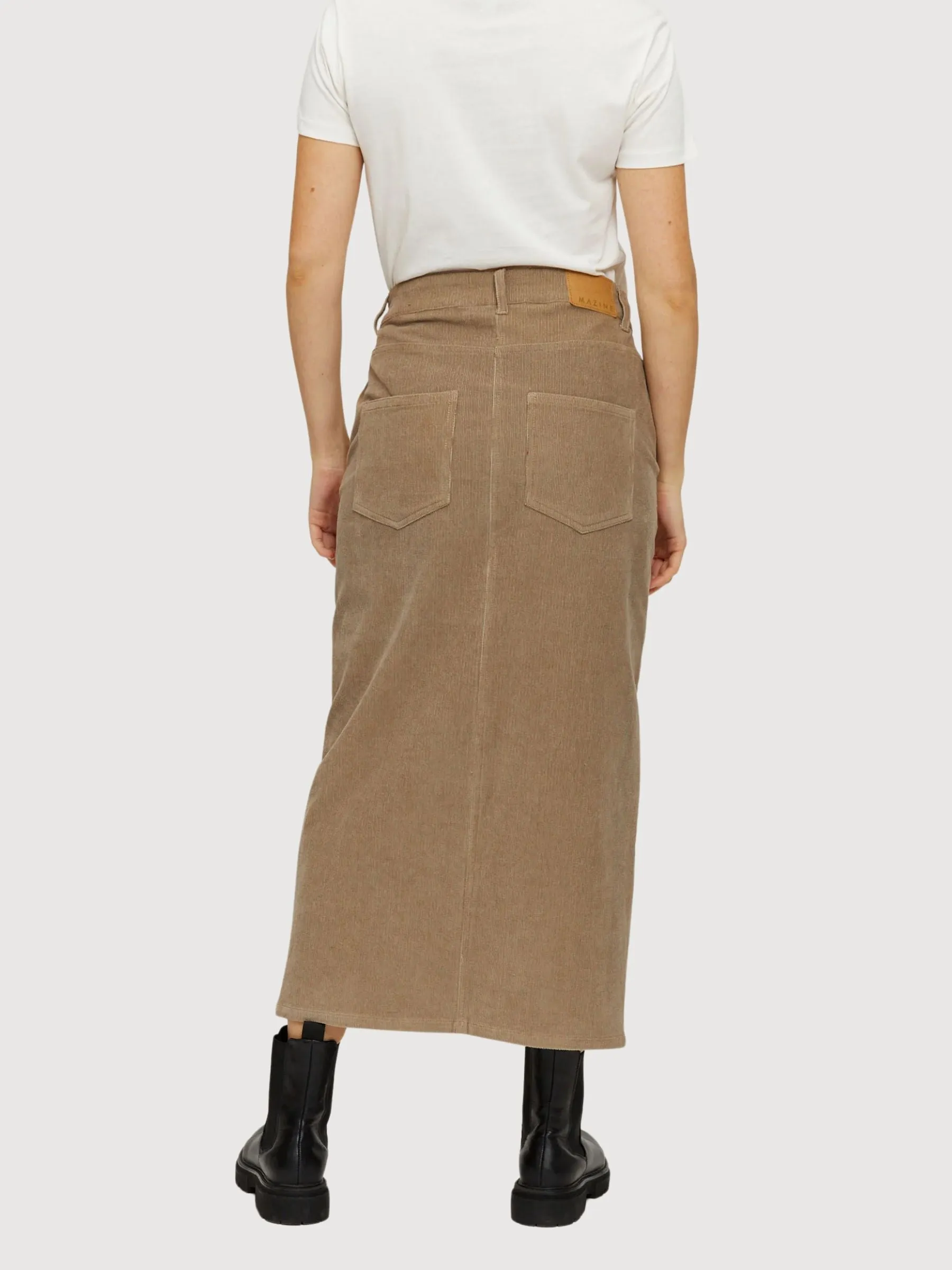 Yona Skirt Taupe Women | Mazine